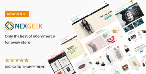 NexGeek – Multipurpose Responsive Shopify Theme