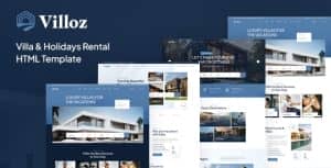 Villoz – Villa & Holidays Rental HTML Template