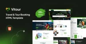 Vitour – Travel & Tour Booking HTML Template
