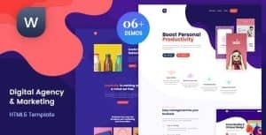 Wekala – Digital Agency & Marketing HTML5 Template