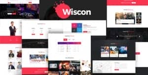 Wiscon – Conference & Event HTML Template