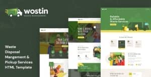 Wostin – Waste Pickup Services HTML Template