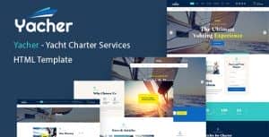 Yacher – Yacht Charter Services HTML Template