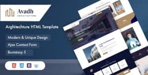 Avadh – Architecture & Interior HTML5 Template