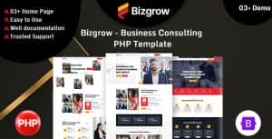 Bizgrow – Business Consulting PHP Template