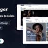 Bloggar – News Magazine React Template