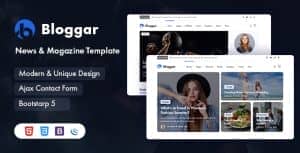 Bloggar – News Magazine Template
