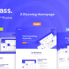 Growsass – Software Landing Page WordPress Theme