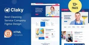 Claky – Cleaning Services HTML Template
