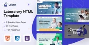 Labux – Laboratory & Science Research HTML5 Template