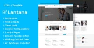 Lantana – Business Consulting and Professional Services HTML Template