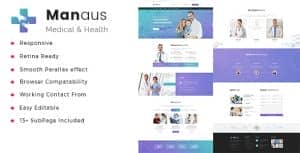 Manaus – Health And Medical HTML Template
