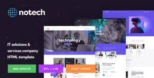 Notech – IT Solutions & Services HTML Template
