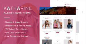 Katharine – Modern Fashion Blog Theme