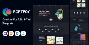 Portfoy – Creative Portfolio HTML5 Template