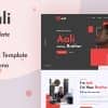 Aali – Joomla 5 Personal Portfolio & Resume Template