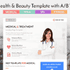 Mediclick – Medical Landing Page WordPress Theme