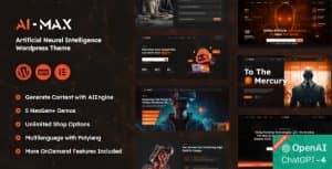 AI MAX – Artificial Neural Network WordPress Theme