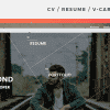 Mefolio Ajax Resume WordPress Theme
