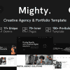 Mighty – Creative Agency & Portfolio Showcase HTML Template
