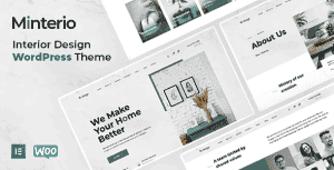 Minterio – Interior Design WordPress Theme