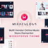 Miraculous – Multi Vendor Online Music Store Elementor WordPress Theme