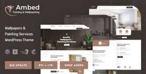 Ambed – Wallpapers & Painting Services WordPress Theme