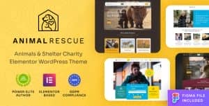Animal Rescue – Shelter Charity WordPress Theme