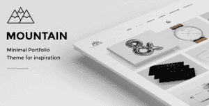 Mountain – Portfolio, Agency WordPress Theme
