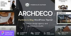 Archdeco – Architecture & Interior Design Agency Portfolio WordPress Theme