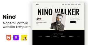 Nino – Modern Portfolio Template