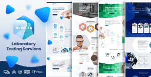NovaLab – Science Research & Laboratory WordPress Theme