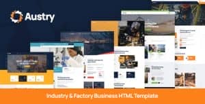 Austry – Industry & Factory Business Template