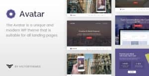 Avatar – One & Multi Page Parallax WordPress Theme