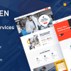 Pixeen – Printing Services Company WordPress Theme + RTL