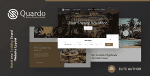 Quardo | Deluxe Premium Hotels HTML Template