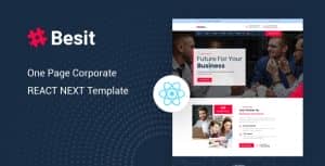 Besit – React Next Corporate Page Template