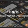 Bionick | Personal Portfolio WordPress Theme
