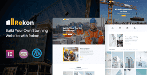 Rekon – Construction WordPress Theme