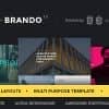 Brando Responsive & Multipurpose OnePage Template