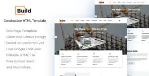 Build – Construction Building Company HTML Template