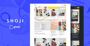 Shoji – Magazine Ghost Blog Theme