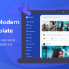 Simplest – Online Community HTML Template