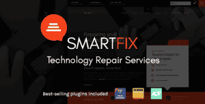 SmartFix – The Technology Repair Services WordPress Theme
