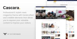 Cascara – Blog, News & Magazine WordPress Theme