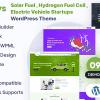 Sunrays – Solar Fuel , Hydrogen Fuel Cell , Electric Vehicle Startups Elementor WordPress Theme