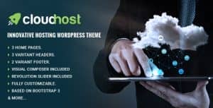 CloudHost – Responsive Hosting WordPress Theme