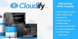 Cloudify – Web Hosting HTML Template