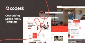 Codesk – Coworking Space HTML Template