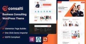 Consalti – Consultancy & Business WordPress Theme